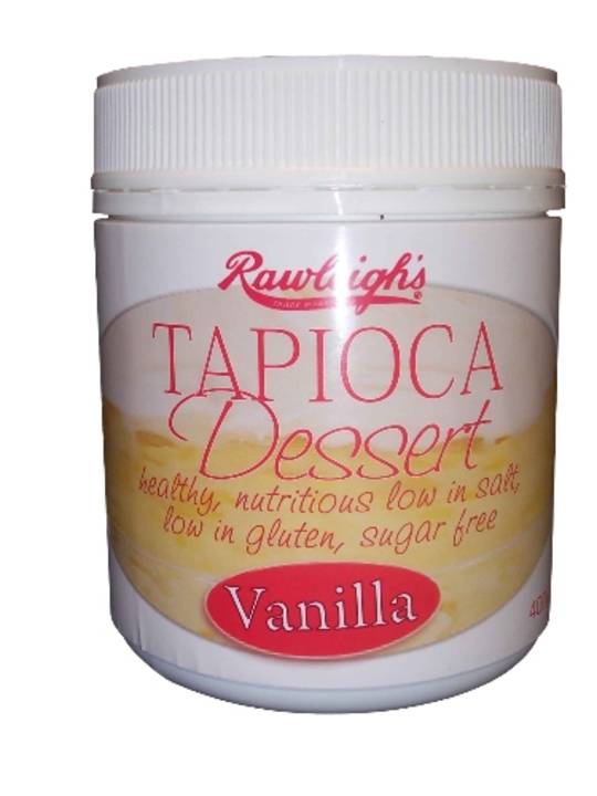 Buy Vanilla Tapioca 400g tub Desserts online with Rawleigh's Healthcare
